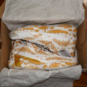 MENS SIZE 16 ADIDAS DAME RIC FLAIR BASKETBALL SHOES SNEAKERS